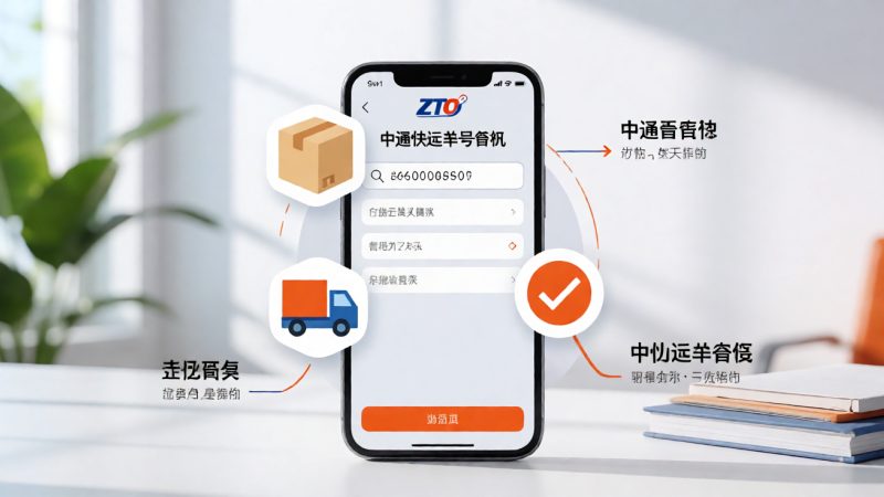 中通快运单号查询 示意图